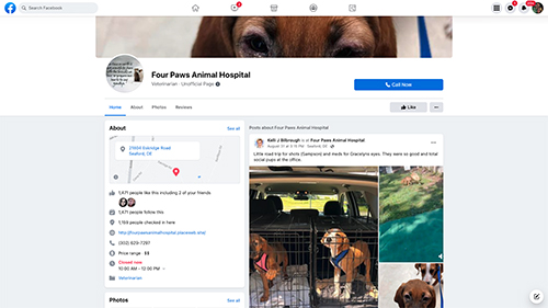 Four Paws Animal Hospital